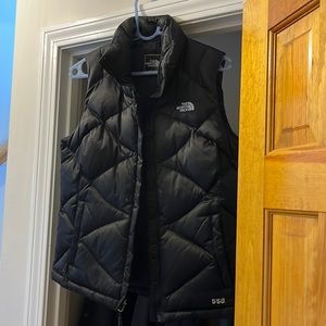 Women's North Face Black Vest
